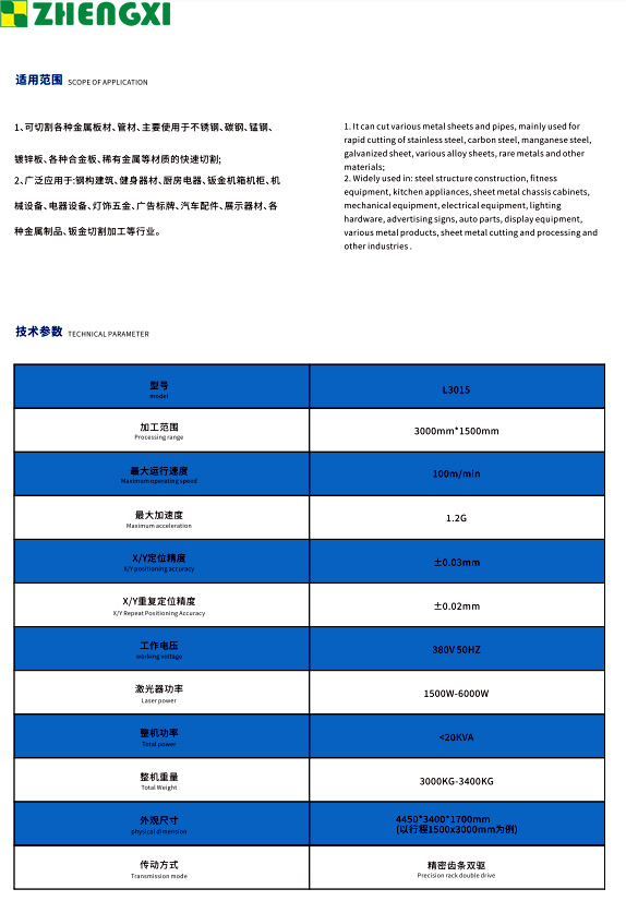 單臺面激光切割機L3015-適用范圍.jpg
